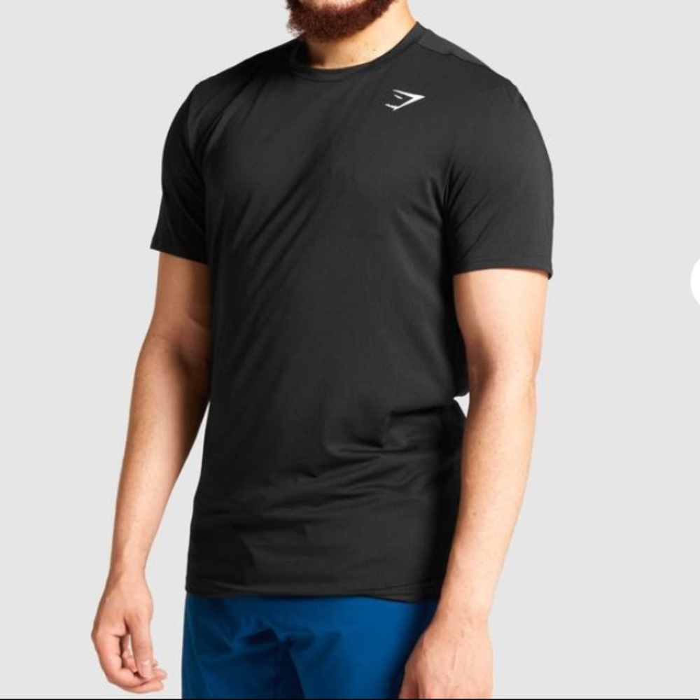 Gymshark ARRIVAL T-SHIRT - BLACK